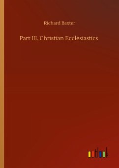 Cover Part III. Christian Ecclesiastics