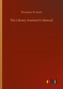 Cover The Library Assistant's Manual