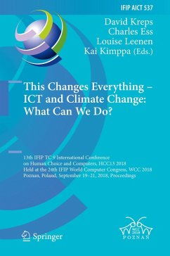 Cover This Changes Everything - ICT and Climate Change: What Can We Do? (eBook, PDF)