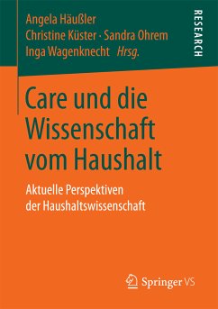 Care und die Wissenschaft vom Haushalt (eBook, PDF)