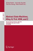 Abstract State Machines, Alloy, B, TLA, VDM, and Z (eBook, PDF)