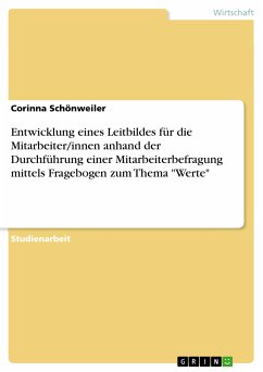 Entwicklung eines Leitbildes für die Mitarbeiter/innen anhand der Durchführung einer Mitarbeiterbefragung mittels Fragebogen zum Thema 