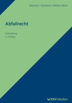 Abfallrecht - Bleicher, Ralf;Queitsch, Peter;Wilden-Beck, Anke