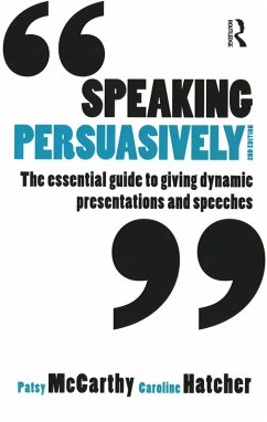 Speaking Persuasively (eBook, PDF) - McCarthy, Patsy