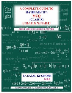 Cover A Complete Guide to M.C.Q (Class-10, Mathematics) (eBook, ePUB)