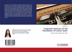 Linguistic features of the translation of comic texts: