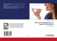 Role of Prosthodontics In Speech Restoration - Tantray, Mohammad Altaf