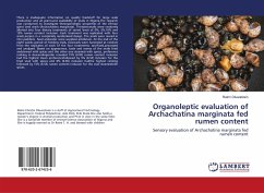 Organoleptic evaluation of Archachatina marginata fed rumen content