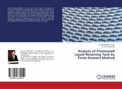 Analysis of Prestressed Liquid Retaining Tank by Finite Element Method