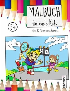 Malbuch für coole Kids - Zimmermann, Dana
