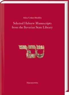 Selected Hebrew Manucripts from the Bavarian State Library - Cohen-Mushlin, Aliza