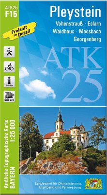 Cover ATK25-F15 Pleystein (Amtliche Topographische Karte 1:25000)