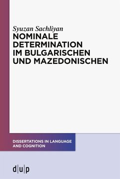 Nominale Determination im Bulgarischen und Mazedonischen - Sachliyan, Syuzan