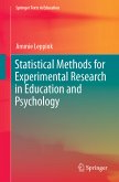 Statistical Methods for Experimental Research in Education and Psychology (eBook, PDF)
