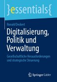 Digitalisierung, Politik und Verwaltung (eBook, PDF)