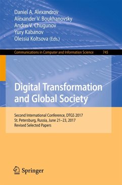 Digital Transformation and Global Society (eBook, PDF)