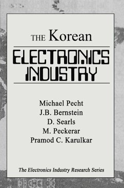 The Korean Electronics Industry (eBook, ePUB) - Pecht, Michael