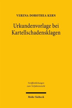 Urkundenvorlage bei Kartellschadensklagen (eBook, PDF) - Kern, Verena Dorothea