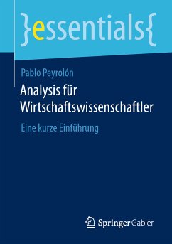Analysis für Wirtschaftswissenschaftler (eBook, PDF) - Peyrolón, Pablo