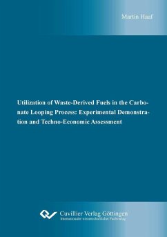 Utilization of Waste-Derived Fuels in the Carbonate Looping Process: Experimental Demonstration and Techno-Economic Assessment (eBook, PDF)