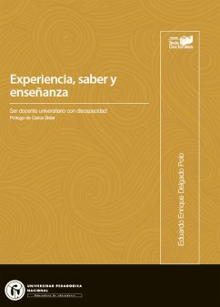 Cover Experiencia, saber y enseñanza (eBook, PDF)