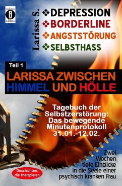 DEPRESSION - BORDERLINE - ANGSTSTÖRUNG - SELBSTHASS: Larissa zwischen Himmel und Hölle (eBook, ePUB) - S., Larissa