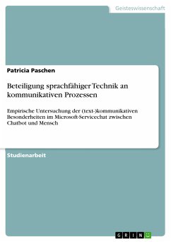 Beteiligung sprachfähiger Technik an kommunikativen Prozessen (eBook, PDF)