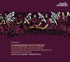 O Mirandum Mysterium-Sakralwerke - Polin,Marian/Capella Claudiana