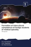 Formation of intercultural competence of foreign students of medical specialty