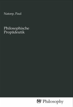 Philosophische Propädeutik