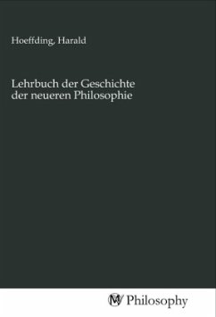 Lehrbuch der Geschichte der neueren Philosophie