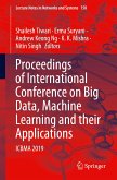 Proceedings of International Conference on Big Data, Machine Learning and their Applications