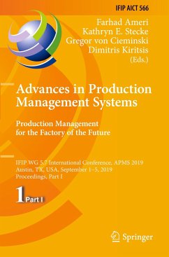 Advances in Production Management Systems. Production Management for the Factory of the Future