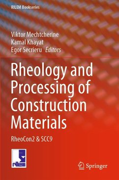 Cover Rheology and Processing of Construction Materials