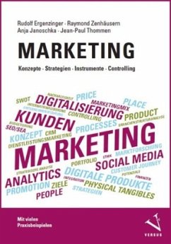 Marketing: Konzepte, Strategien, Instrumente, Controlling - Ergenzinger, Rudolf;Zenhäusern, Raymond;Janoschka, Anja