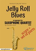 Jelly Roll Blues - Saxophone Quartet score & parts (fixed-layout eBook, ePUB)