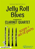 Jelly Roll Blues - Clarinet Quartet score & parts (fixed-layout eBook, ePUB)