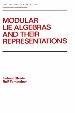 Modular Lie Algebras and their Representations (eBook, PDF) - Strade, H.