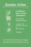 Kouduo richao. Li Jiubiao's Diary of Oral Admonitions. A Late Ming Christian Journal (eBook, PDF)