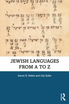 Cover Jewish Languages from A to Z (eBook, PDF)