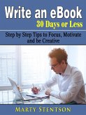 Write an eBook in 30 Days or Less (eBook, ePUB)