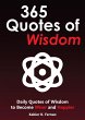 365 Quotes of Wisdom (eBook, ePUB) - Bild 1