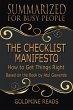 The Checklist Manifesto - Summarized... - Bild 1