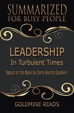 Leadership - Summarized for Busy People (eBook, ePUB)