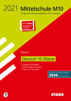 STARK Original-Prüfungen Mittelschule M10 2021 - Deutsch - Bayern