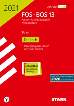 Cover STARK Abiturprüfung FOS/BOS Bayern 2021 - Deutsch 13. Klasse