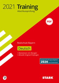 Cover STARK Training Abschlussprüfung Realschule 2021 - Deutsch - Bayern