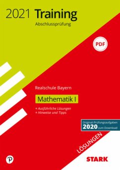 Cover STARK Lösungen zu Training Abschlussprüfung Realschule 2021 - Mathematik I - Bayern
