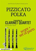 Pizzicato Polka - Clarinet Quartet score & parts (fixed-layout eBook, ePUB)
