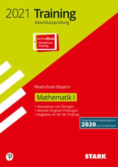 Cover STARK Training Abschlussprüfung Realschule 2021 - Mathematik I - Bayern